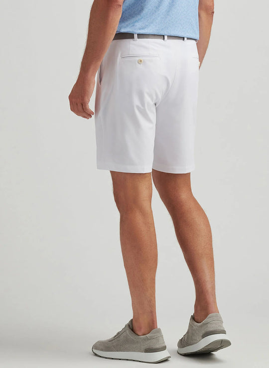 Peter Millar Surge Performance Short In White