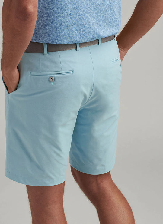 Peter Millar Surge Performance Short In Blue Spruce