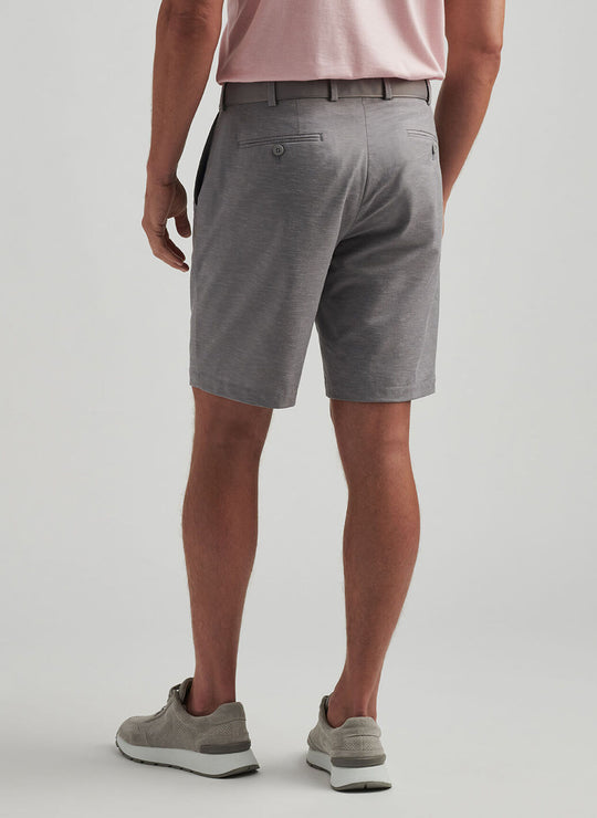 Peter Millar Surge Linen Blend Performance Short In Oslo Grey