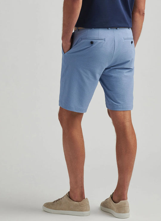 Peter Millar Matlock Seersucker Performance Short In Angelite