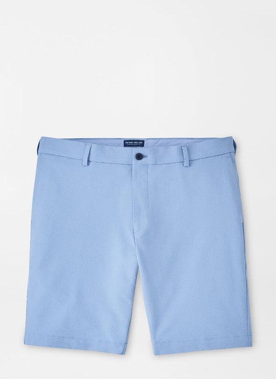 Peter Millar Matlock Seersucker Performance Short In Angelite