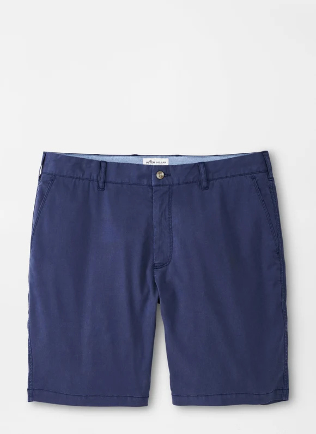Somerset Flat-Front Short in Washed Navy