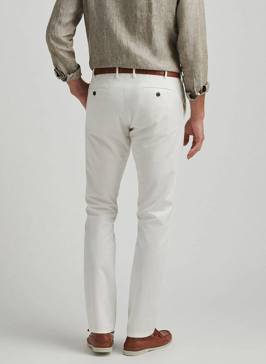 Peter Millar Somerset Flat-Front Pant In Almond