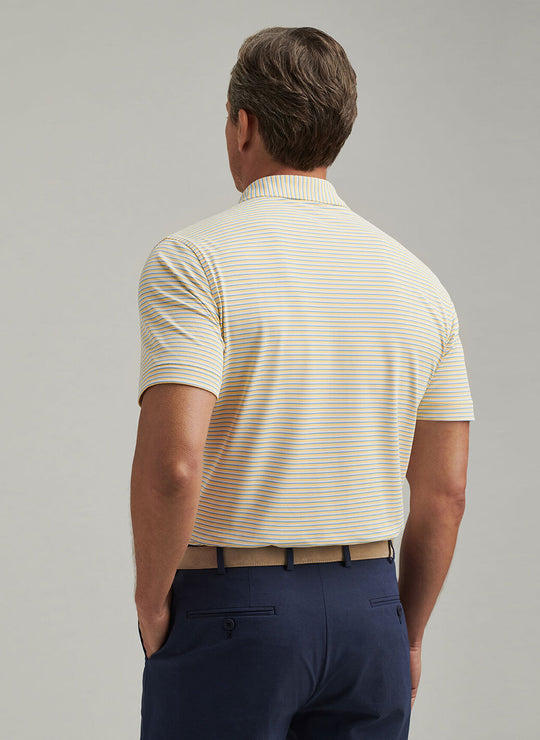 Peter Millar Tempo Performance Mesh Polo In Crenshaw