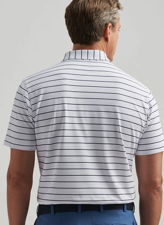 Peter Millar Coda Performance Mesh Polo In White