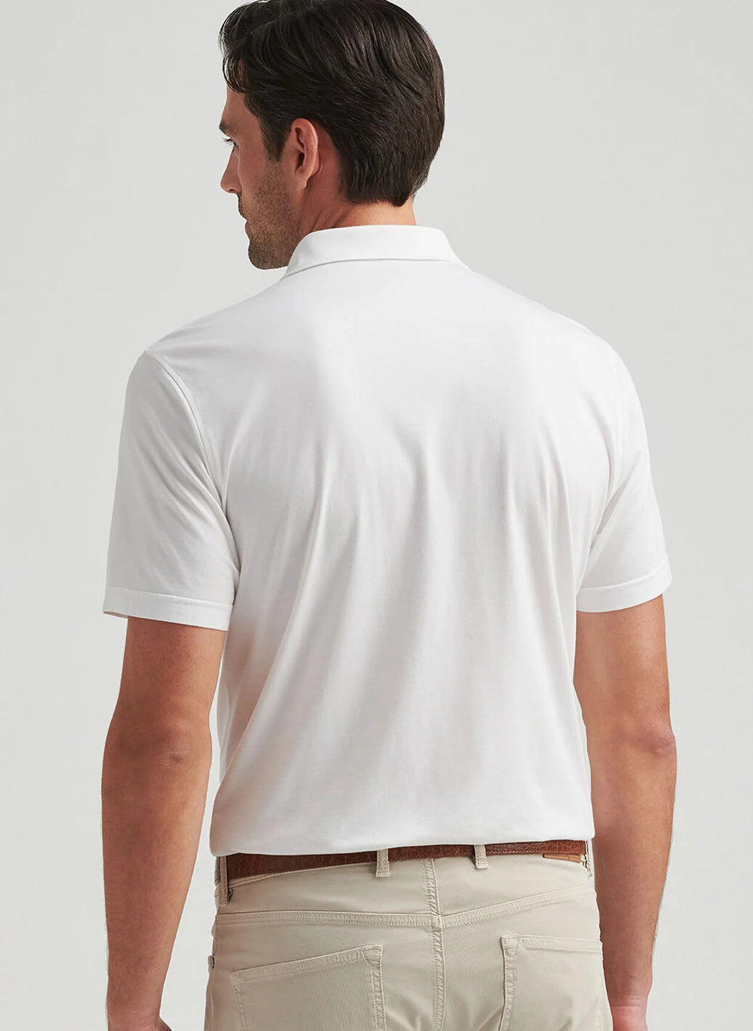 Peter Millar Excursionist Flex Polo In White