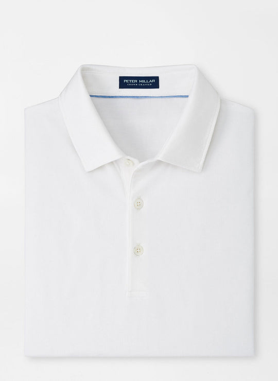Peter Millar Excursionist Flex Polo In White