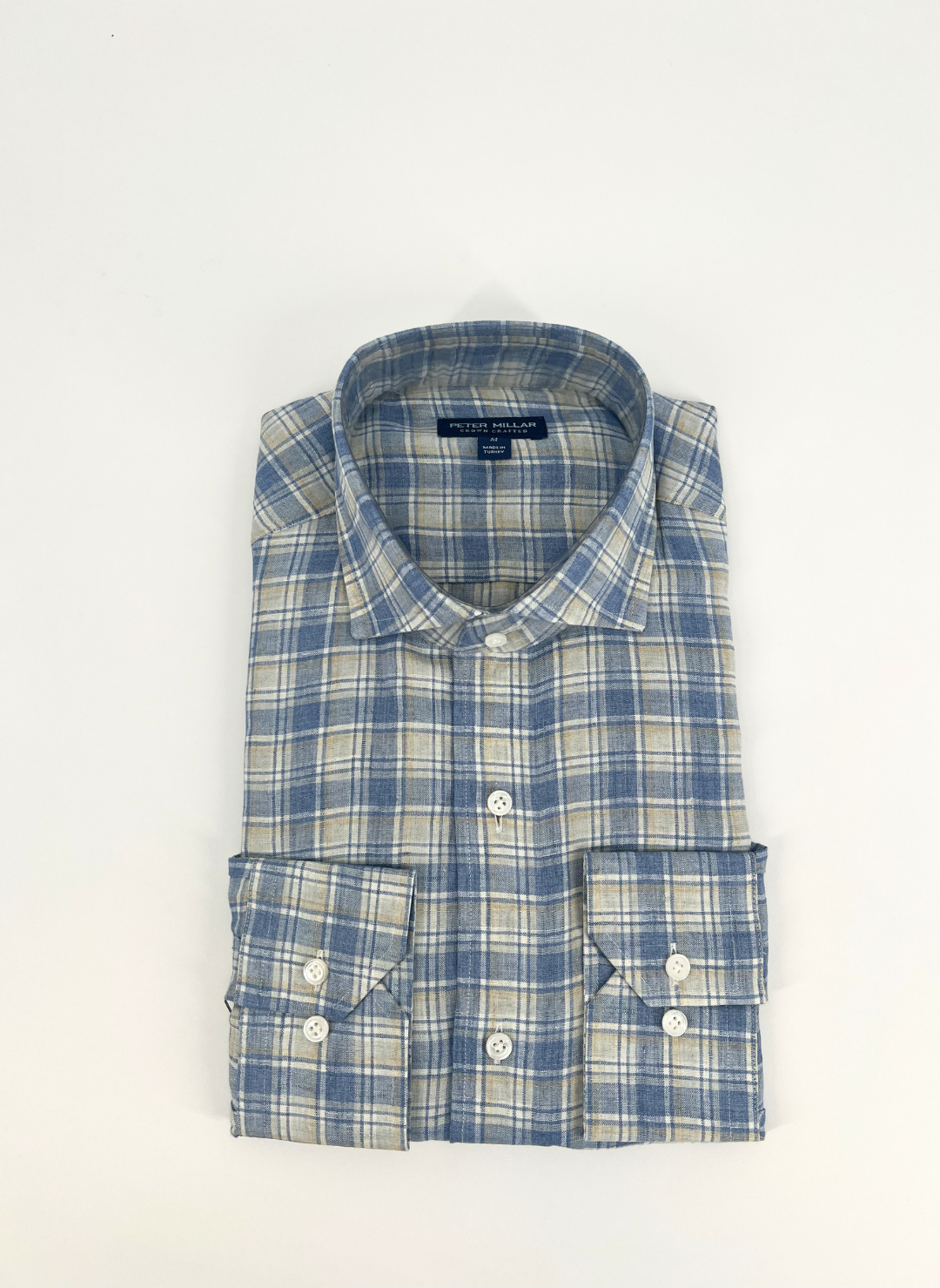 Ravello Linen Sport Shirt in Angelite