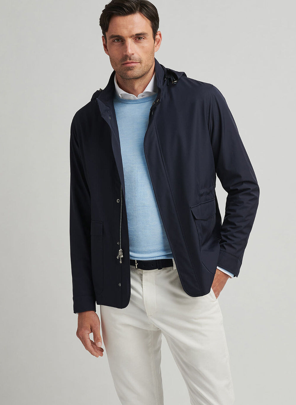 Peter Millar Discovery Field Jacket In Navy