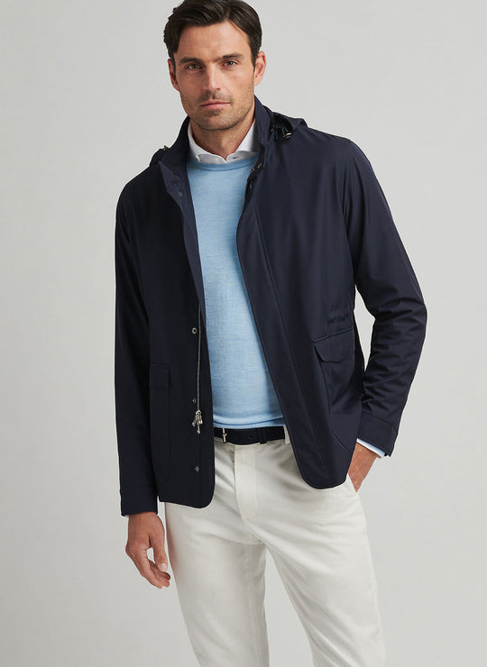 Peter Millar Discovery Field Jacket In Navy