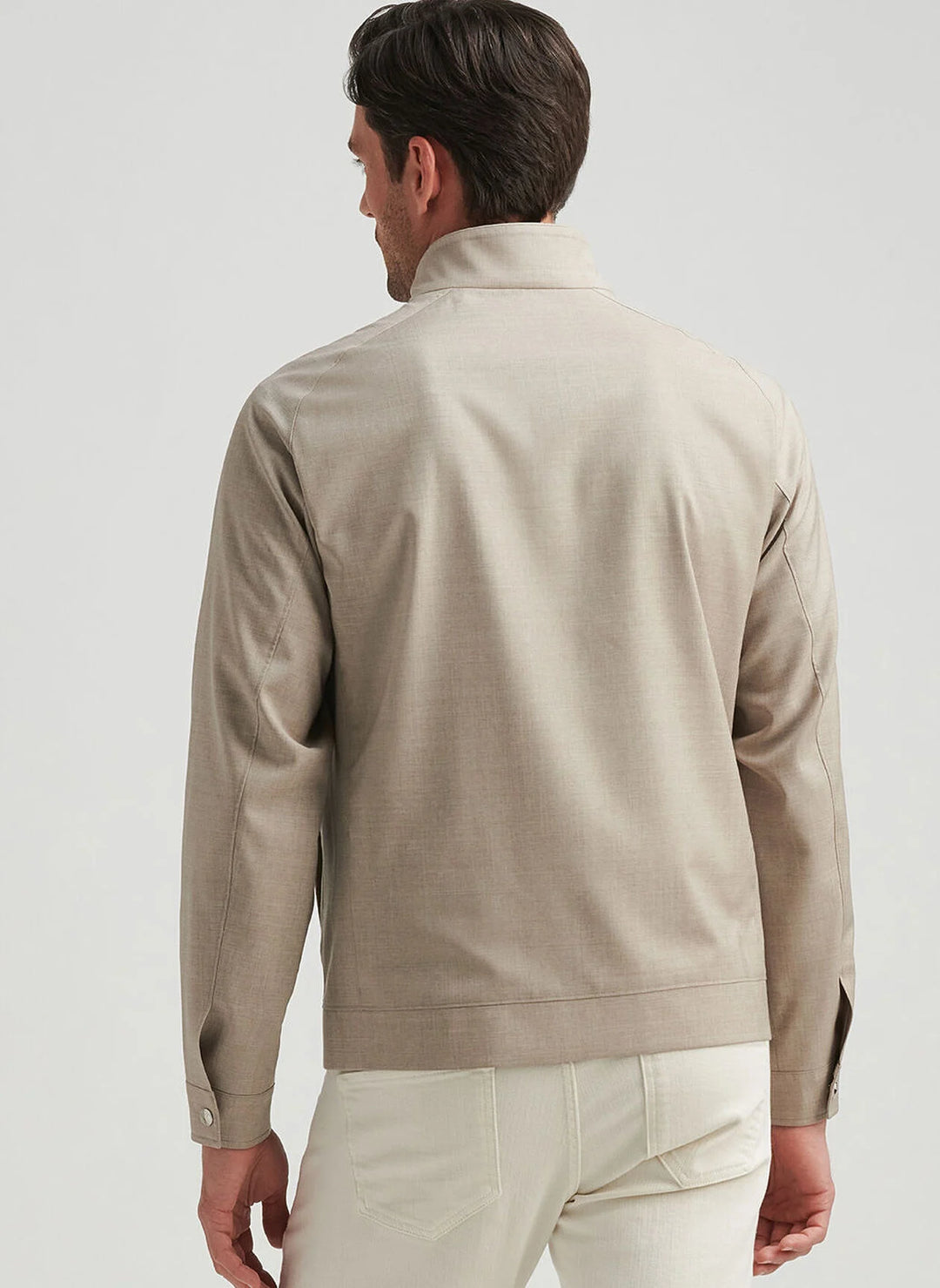 Peter Millar Excursionist Lite Bomber In Dark Sand
