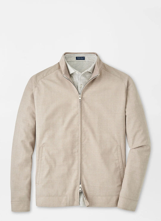 Peter Millar Excursionist Lite Bomber In Dark Sand