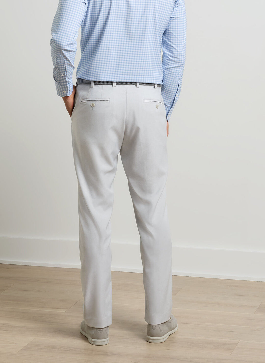 Charlotte Performance Trouser In British Grey