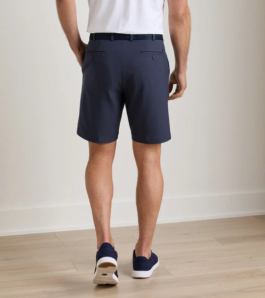 Salem Houndstooth Performance Short In Navy