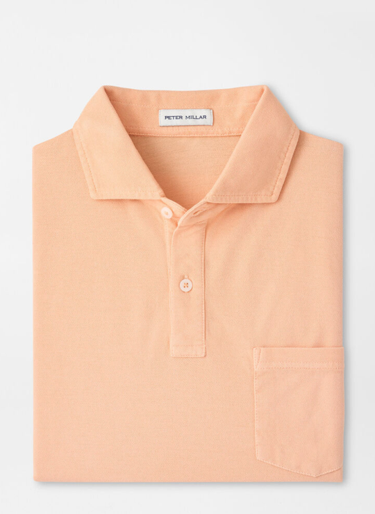 Everyday Piqué Polo In Cosmic Peach