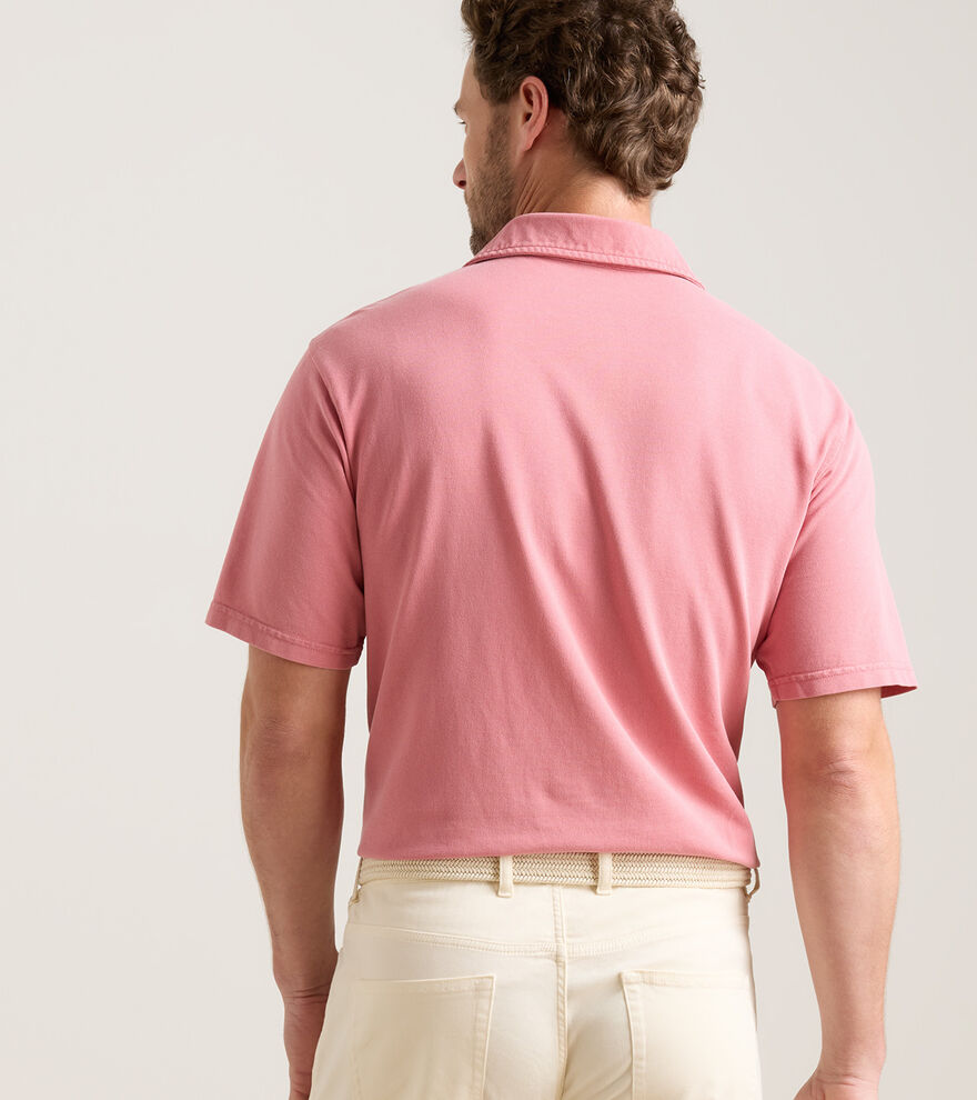 Everyday Piqué Polo In Venetian Pink
