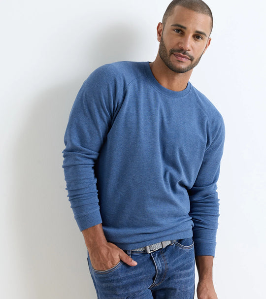Crown Comfort Knit Crew in Windsor Blue