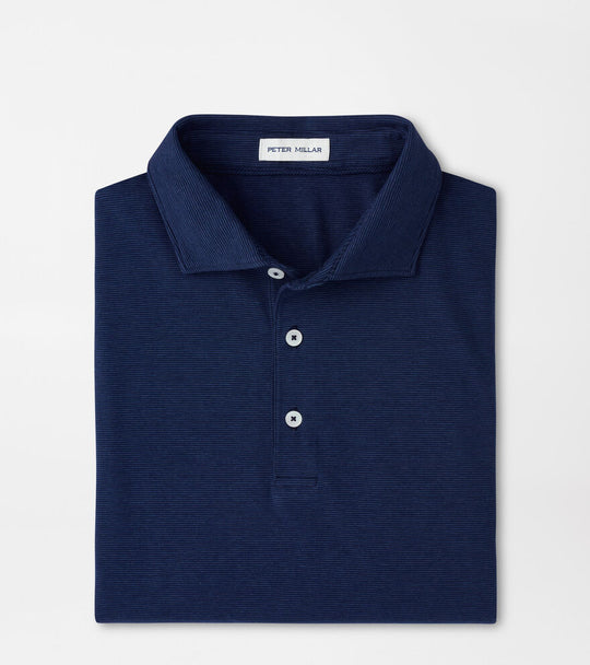 Ryles Crown Flex Cotton Polo In Navy