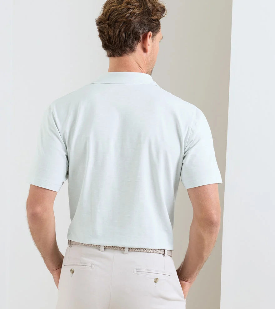 Ryles Crown Flex Cotton Polo In White