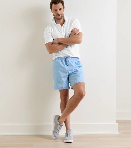 Wind In Your Sails Swim Trunk In Seaport Blue