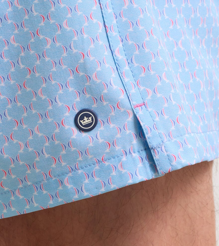 Wind In Your Sails Swim Trunk In Seaport Blue