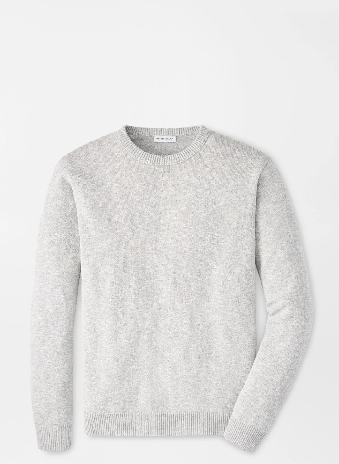 Montauk Crewneck Sweater in Gale Grey