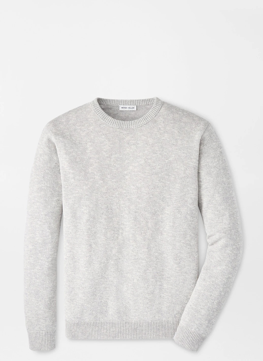 Montauk Crewneck Sweater in Gale Grey