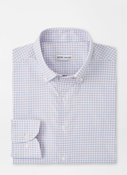 Gregory Performance Twill Sport Shirt In Cosmic Peach
