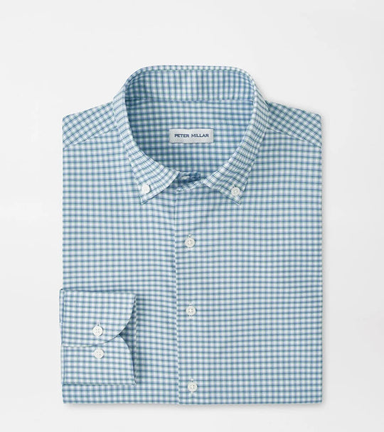 Gregory Performance Twill Sport Shirt In Windsor Blue