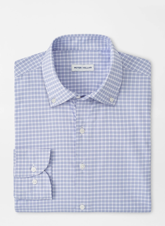 Phillip Performance Twill Sport Shirt in Light Violet