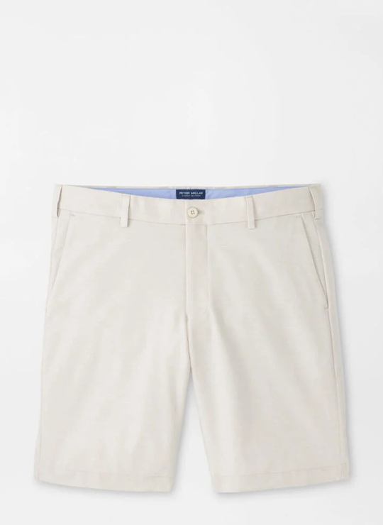 Surge Linen-Blend Performance Short In Truffle