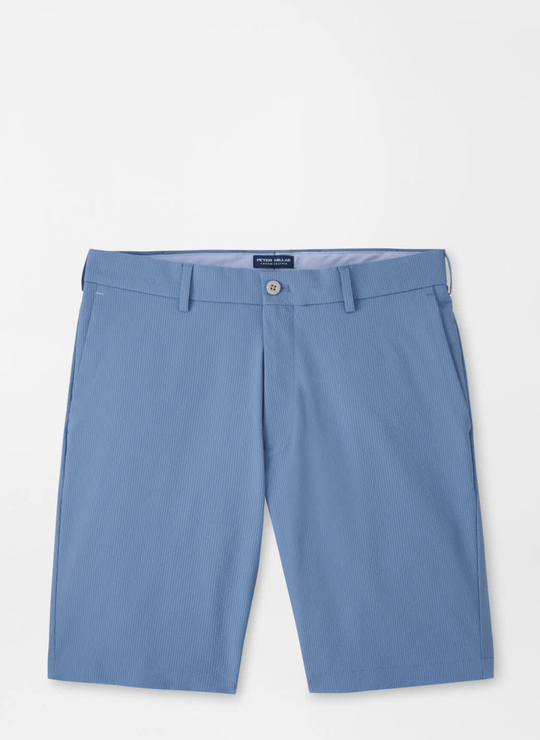 Matlock Seersucker Performance Short In Storm