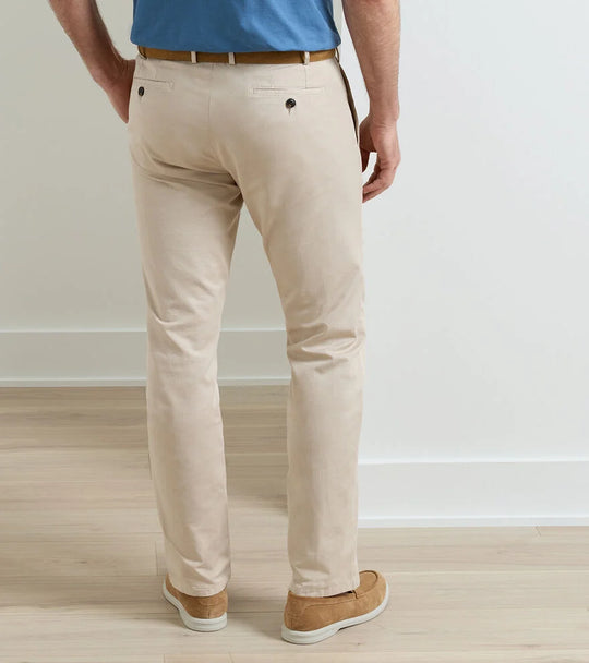 Somerset Flat Front Pant In Sand
