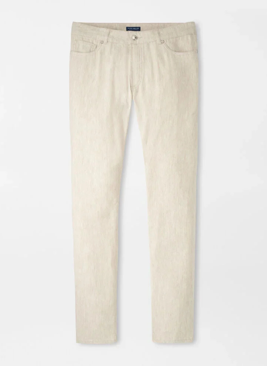 Hampton Twill Five Pocket Pant In Truffle