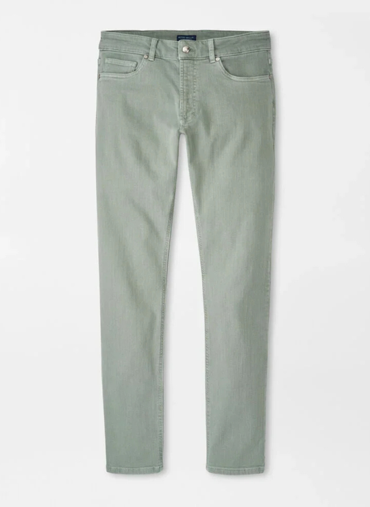 Fairfield Garment Dyed Denim In Sage Fog