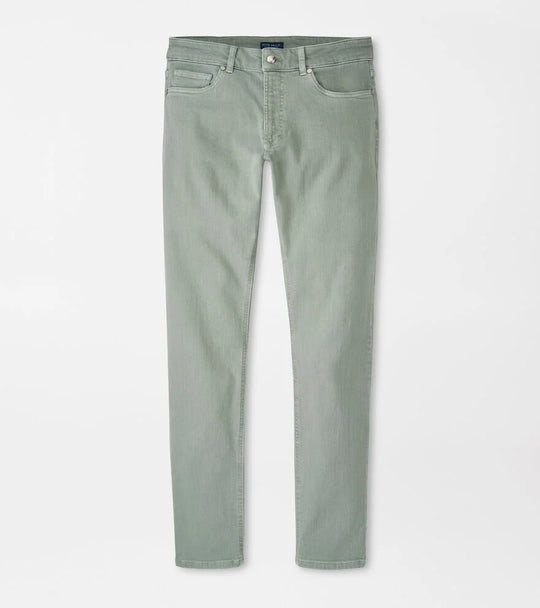 Fairfield Garment Dyed Denim In Sage Fog