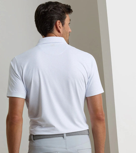 Briar Perfomance Jersey Polo In White
