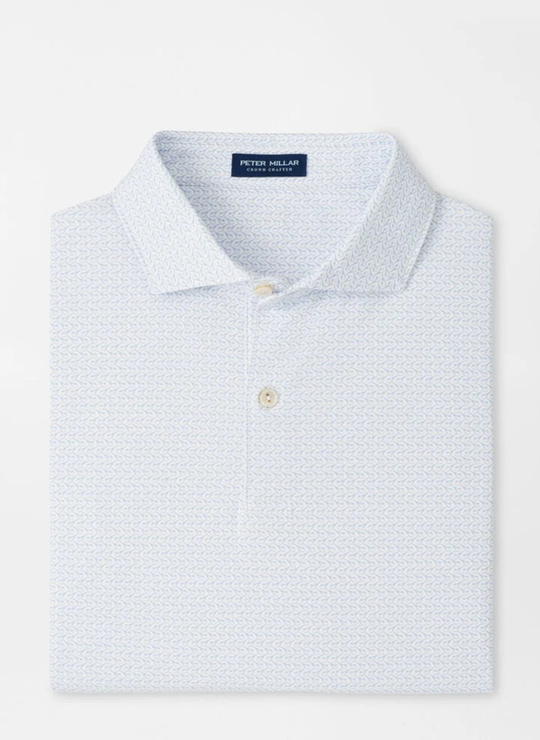 Briar Perfomance Jersey Polo In White
