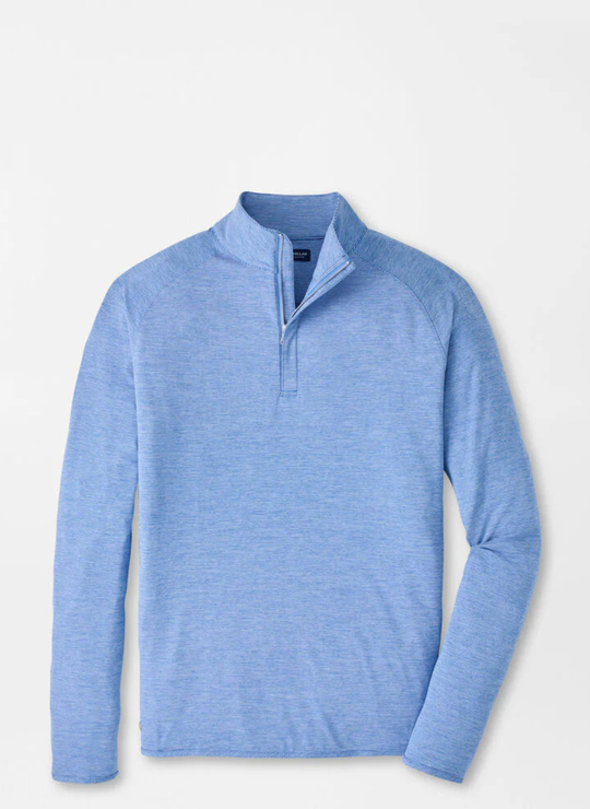 Stealth Stripe Performance Quarter Zip In Dusk Blue