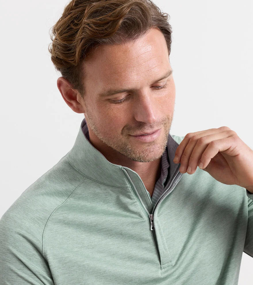 Stealth Performance Quarter-Zip In Willow