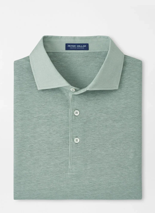 Astino Linen Polo In Willow