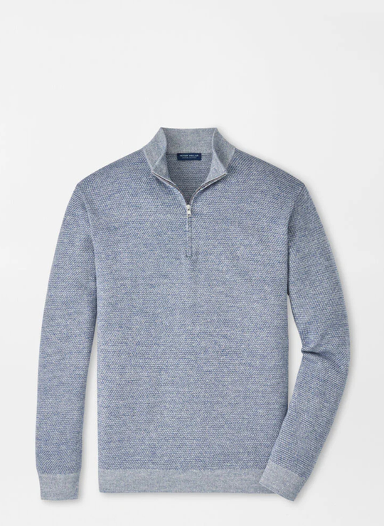Barlow Quarter-Zip Sweater In Storm