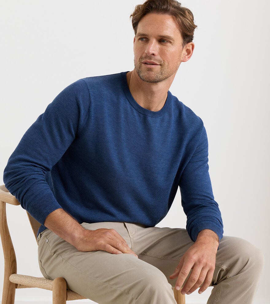 Hastings Crewneck Sweater In Navy