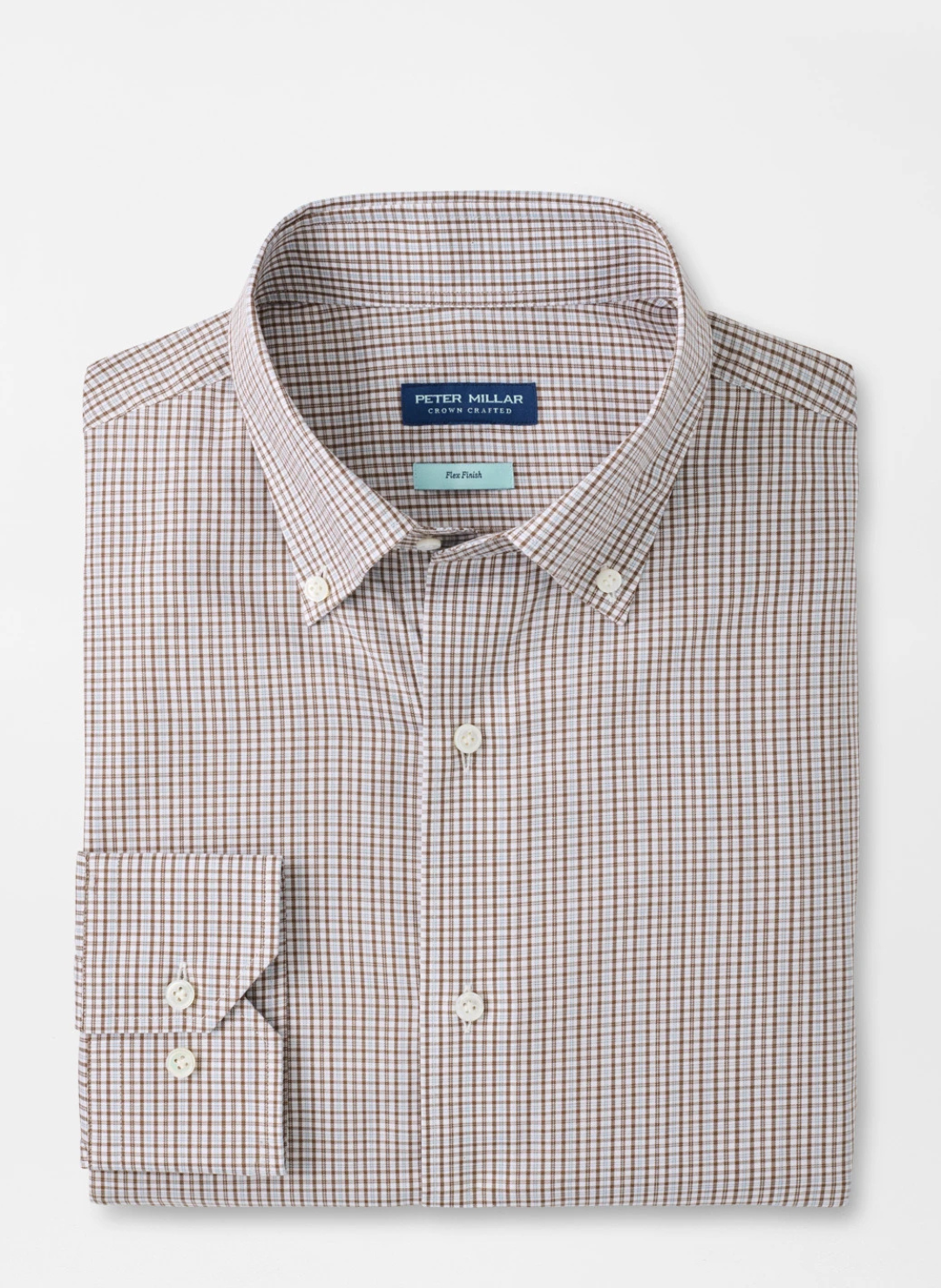 Marco Cotton Sport Shirt in Biscotti
