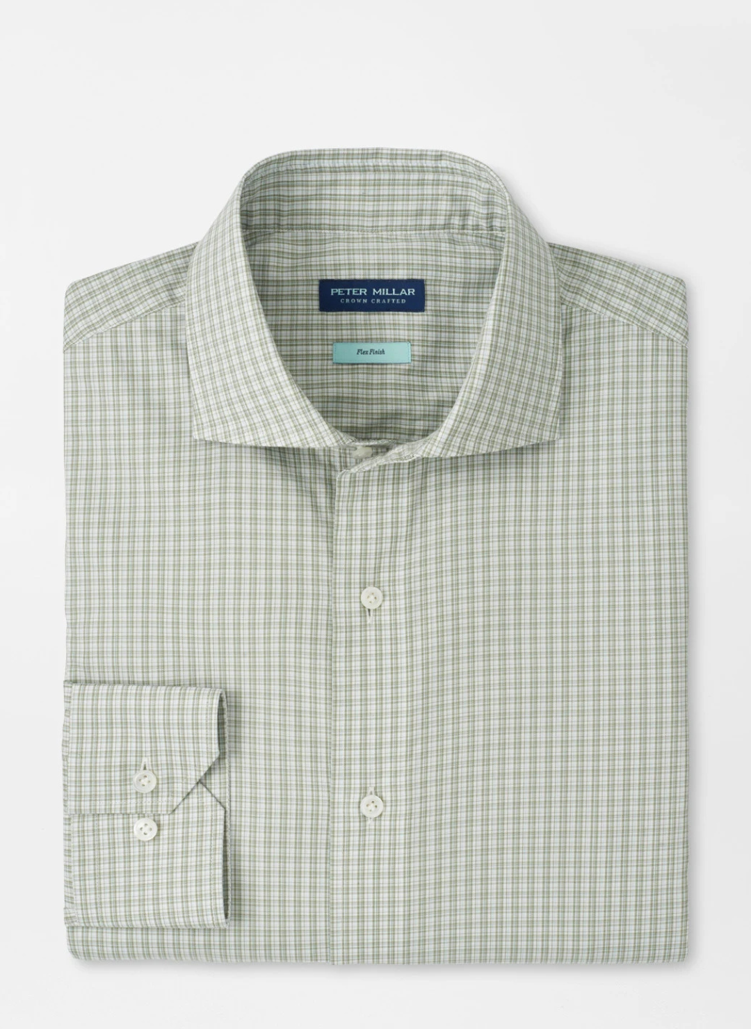 Dante Cotton Sport Shirt In Light Willow