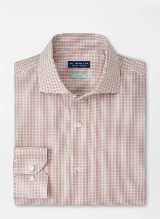 Dante Cotton Sport Shirt In Rose Quartz
