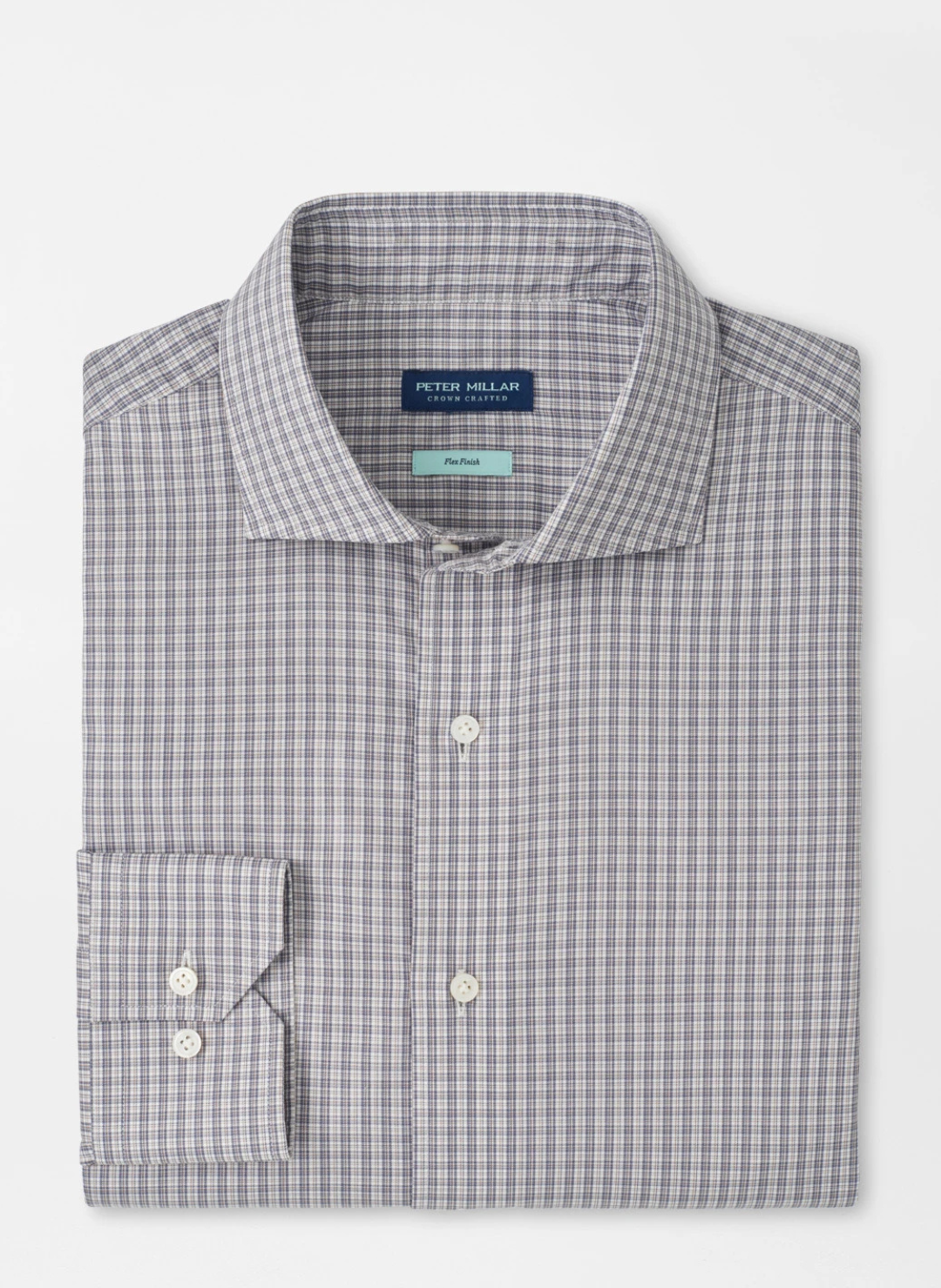 Dante Cotton Sport Shirt In Storm