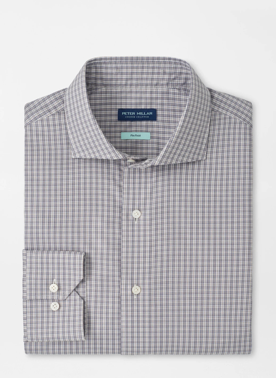 Dante Cotton Sport Shirt In Storm