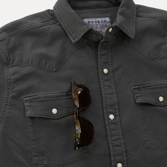Poncho Matamoros Denim Shirt