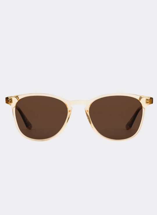 Olivier Polarized Sunglasses In Champagne + Tortoise